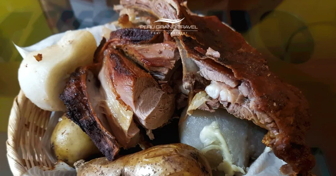 Cancacho, food from Puno, what to eat in Puno, lamb, meat with potatoes in Puno