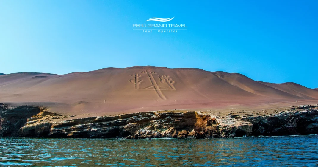 Candelabra in Paracas, Ballestas Islands, trip to Paracas, trip to Peru, experience in Ica, Paracas, and Lima
