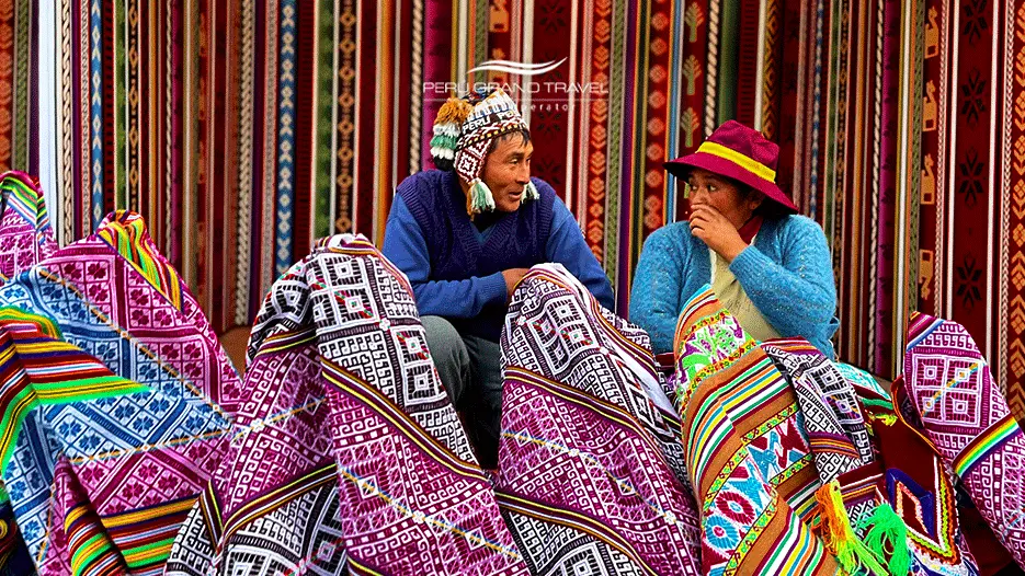 Pisaq Market in the Sacred Valley Peru is not just ruins. It is also fabulous authentic markets!