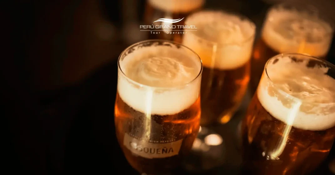 Peruvian-Cusqueña drinks