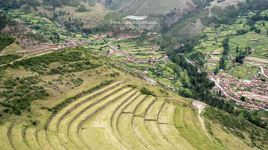 Pisac terraces are vast and one of the best things to do in the Sacred Valley! The views will blow you away!