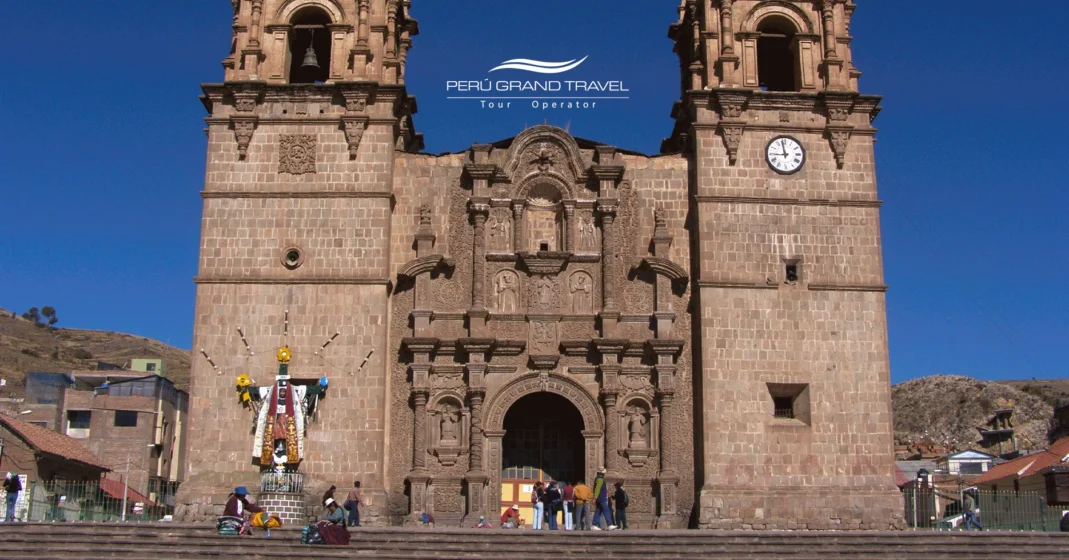 Puno Cathedral, churches of Puno, main square of Puno, churches of Peru