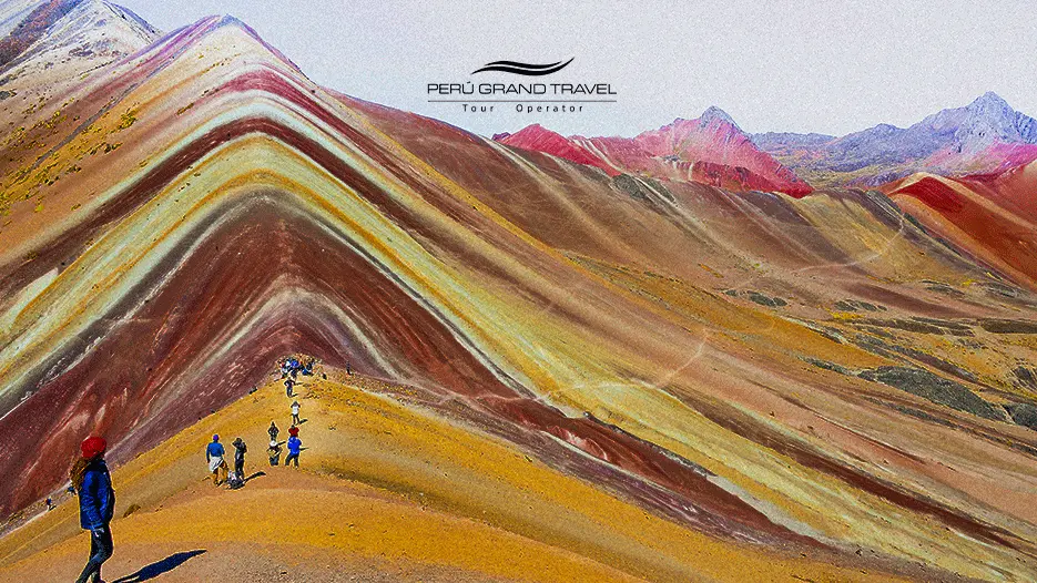 Rainbow Mountain day hikes are almost as popular as Machu Picchu! I kid you not!