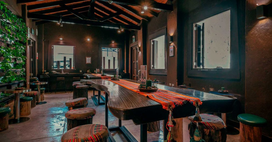 Inca Rail waiting room, to take the luxury train to Machu Picchu
