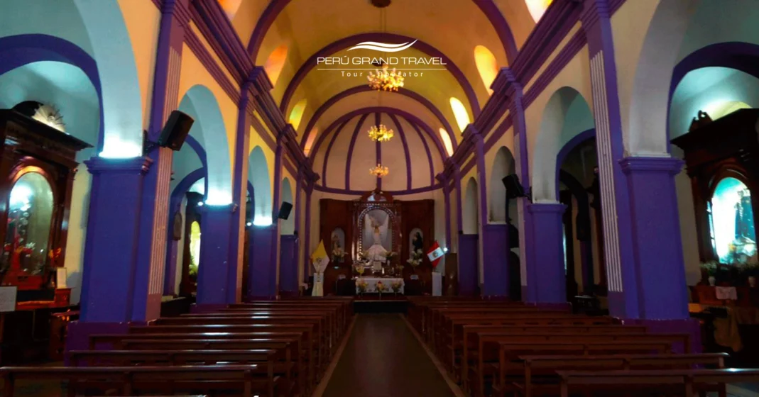 inside of the church of Saint Anthony of Padua
