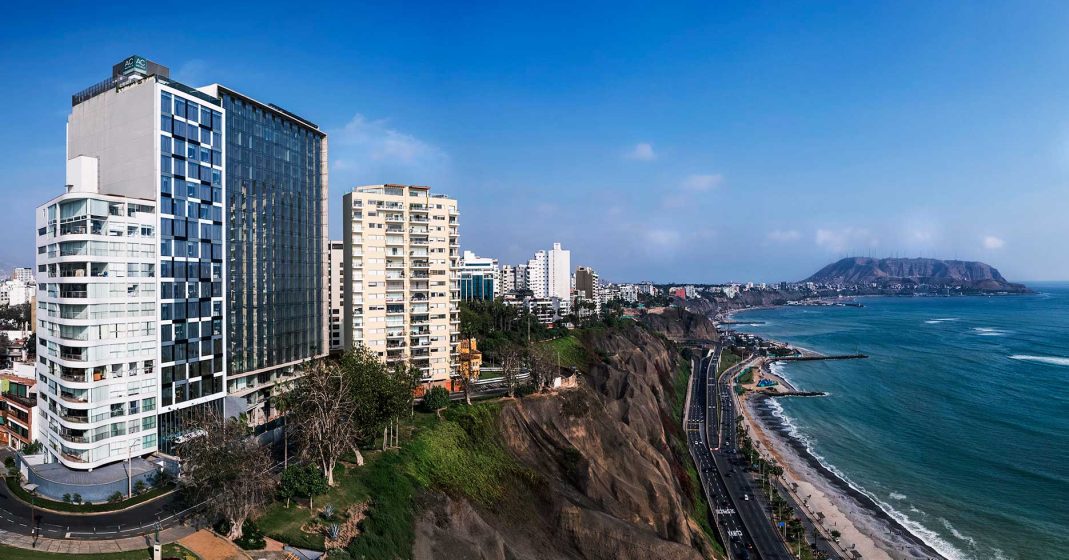 Luxury hotels in Lima, Peru - AC Hotel Lima Miraflores, oceanfront with panoramic views.
