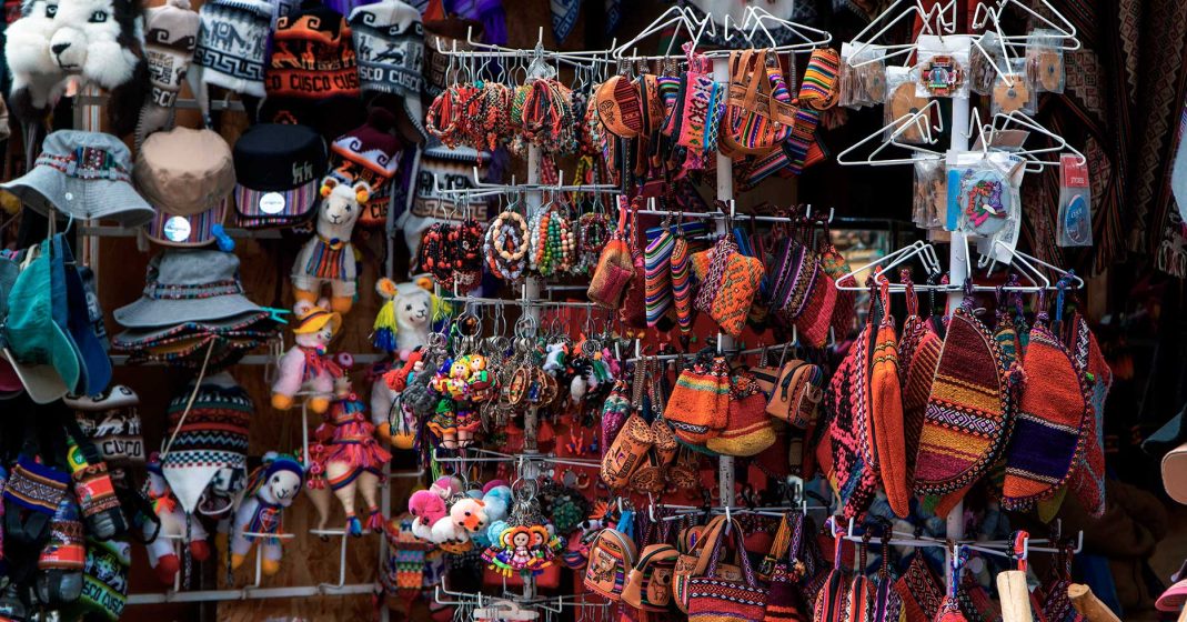 Peru travel tips - Peruvian souvenirs, hats, stuffed llamas, purses, keychains, pins, and more