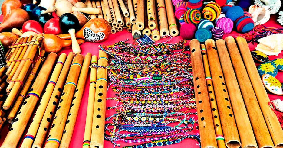 Souvenirs from Peru - Instruments to Take