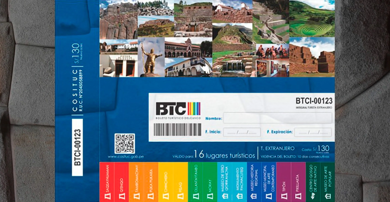 Cusco Tourist Ticket
