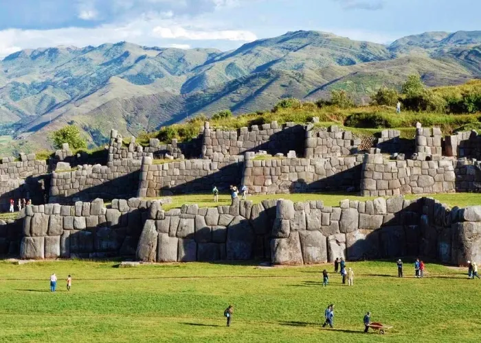 Fortress of Sacsayhuaman in Cusco Fortress of Sacsayhuaman in Cusco