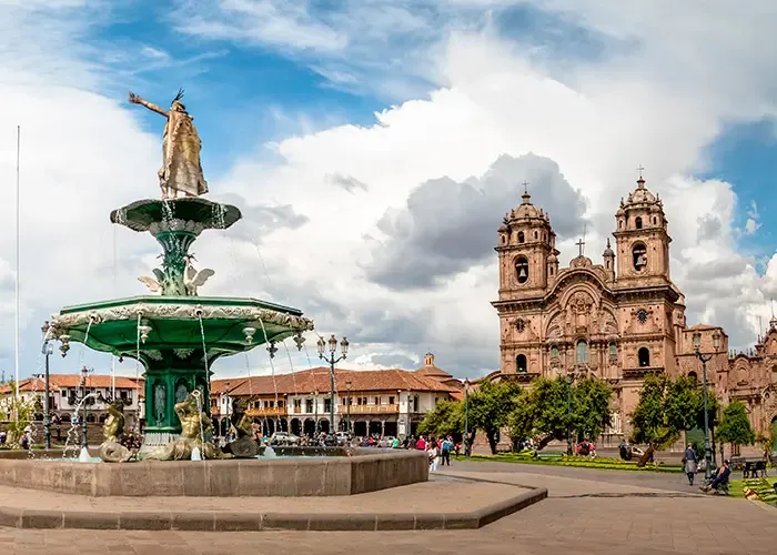 Cathedral and main square of Cusco Cathedral and main square of Cusco