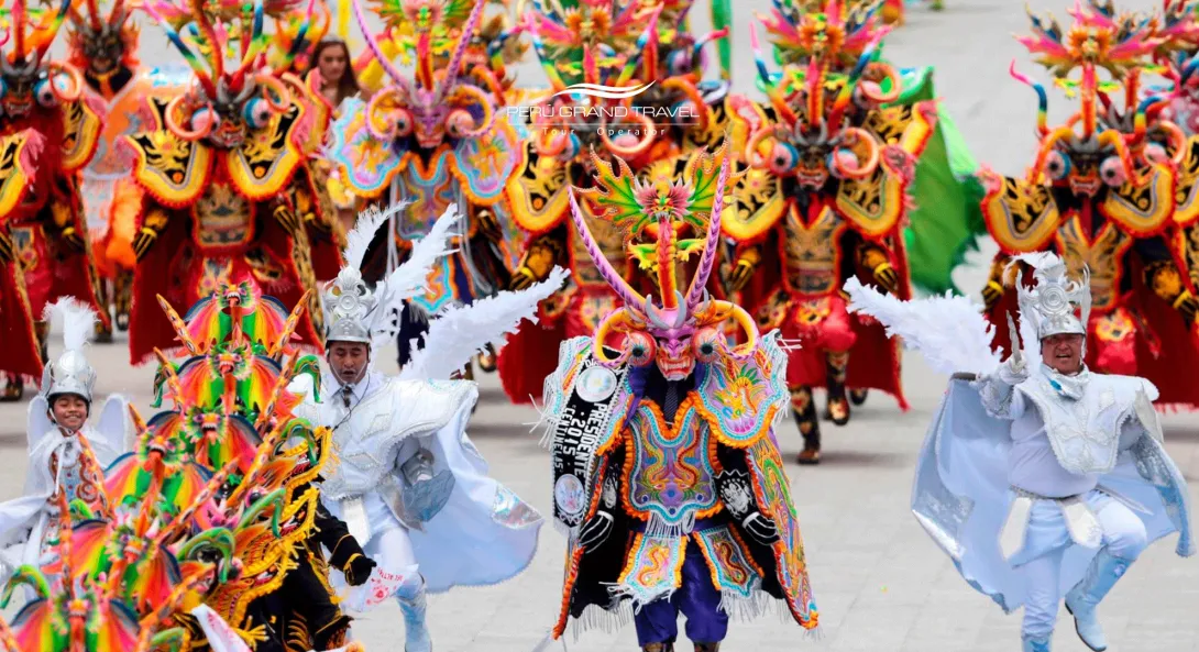 festivities in Peru, festivals in Peru, festival in Puno, festival of the Virgin of Candelaria, festival in Puno
