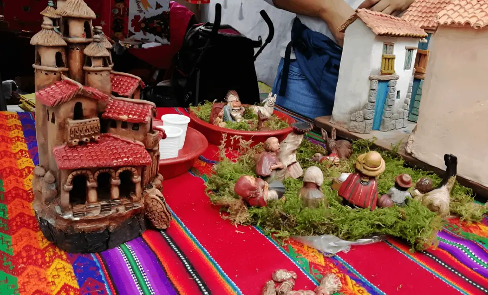 cusquenian handicrafts - tradition of religious nativity scenes