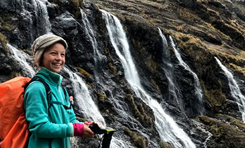 7 waterfalls in Lares trek